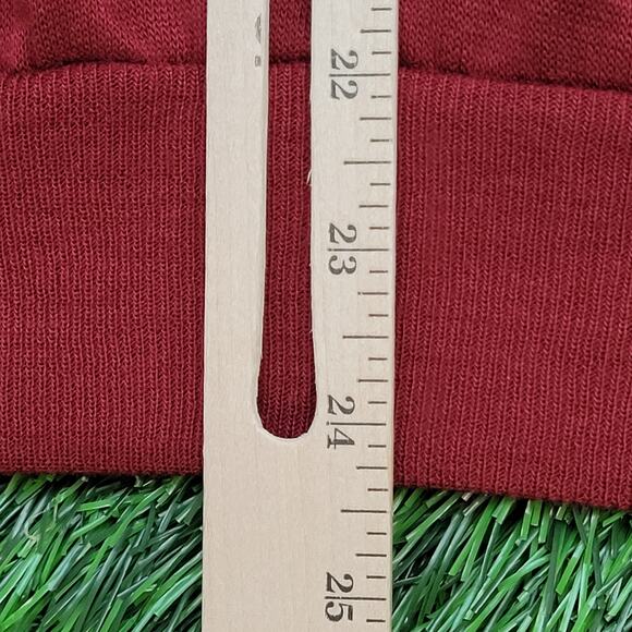 Vintage 90s Line-Up Colorblock Sweatshirt Women XL 23x24 Red - Picture 5 of 12